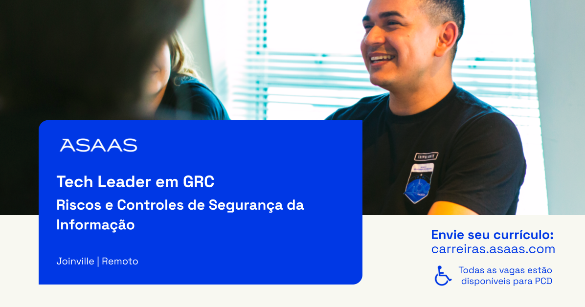 Imagem oficial do evento Tech Leader em GRC